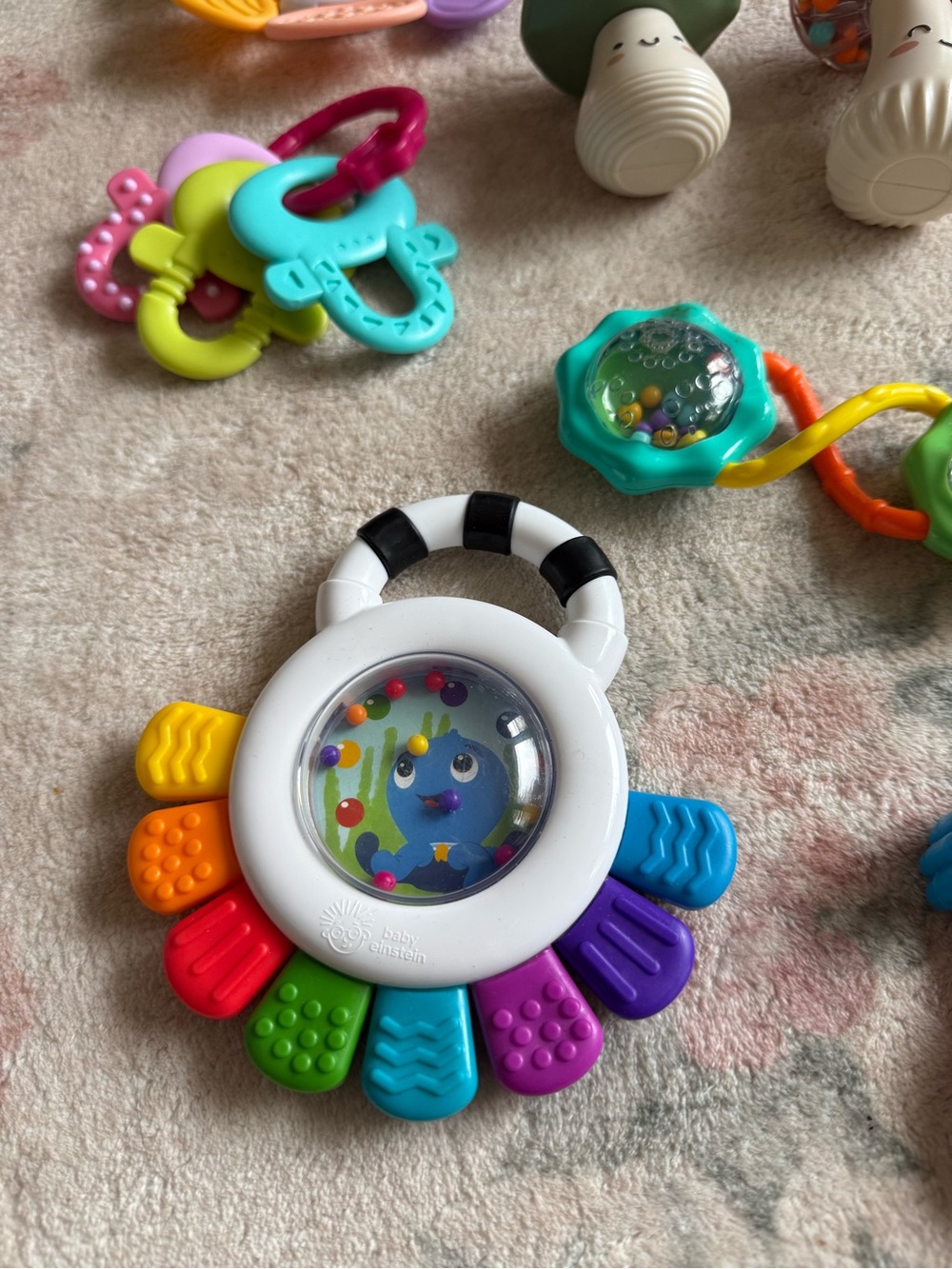 Baby Toy Lot - Rattles, Teething & Sensory Itzy Ritzy Infantino Baby Einstein - Picture 6 of 6